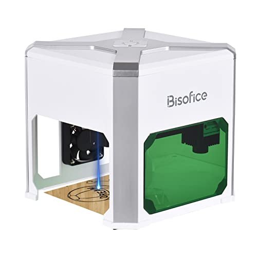 ¡Aprovecha el descuento y obtén la máquina grabadora láser Bisofice K6 con precisión de 0,05mm para crear obras maestras en papel, madera, plástico y mucho más!