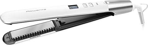 ¡Ahorra y luce un cabello radiante con la plancha Rowenta Volumizer de placas cerámicas extralargas!