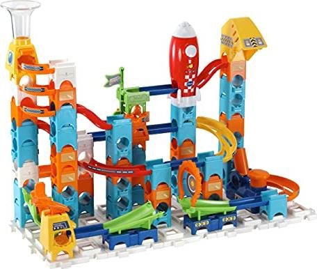 ¡Ahorra al máximo en el set de bloques VTech, el circuito de canicas perfecto para niños a partir de los 4 años!