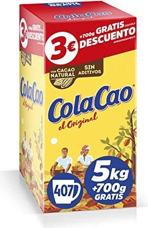 ¡Ahorra con estilo! ColaCao Original a $descuento en formato de 5,7Kg