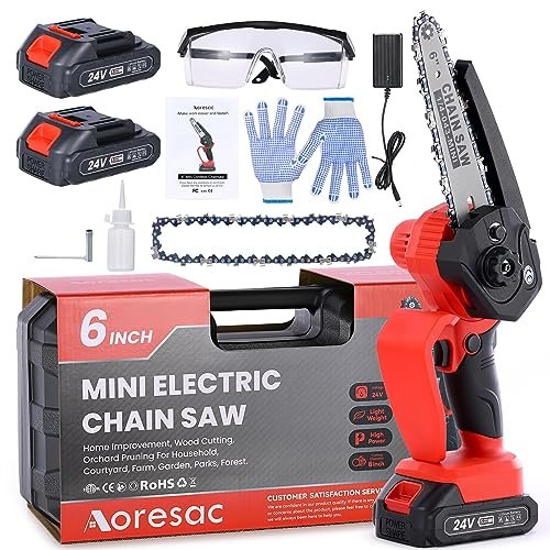 ¡Aprovecha el descuento exclusivo en la mini motosierra inalámbrica Aoresac!