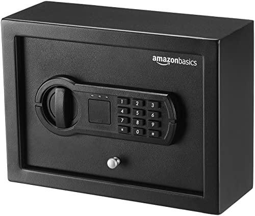 Aprovecha el descuento exclusivo en la caja fuerte de escritorio Amazon Basics