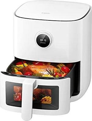 ¡Ahorra un 50% en la Xiaomi Smart Air Fryer de 4L con ventana y 1600W!