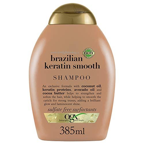¡Dale a tu cabello el cuidado que merece con el champú de Queratina Brasileña OGX al mejor precio!