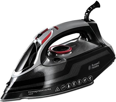¡Ahorra con la mejor oferta en la potente plancha Russel Hobbs de 3100W con suela cerámica y autolimpieza!