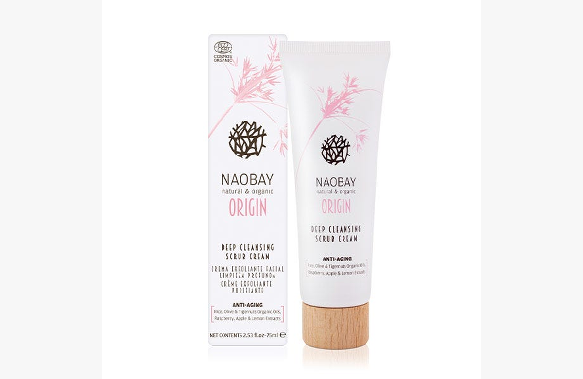 Consigue una piel radiante con la crema exfoliante de Naobay Origin