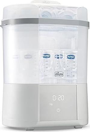 ¡Últimas unidades del esterilizador Chicco todo en uno! ¡Aprovecha sus 3 modos de uso y función de secado ahora mismo!