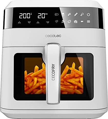 Ahorra tiempo y dinero con la potente freidora de aire Cecotec de 6L