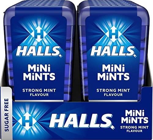 ¡Ahorra al máximo con el pack de 12 caramelos Halls Mini Mint!