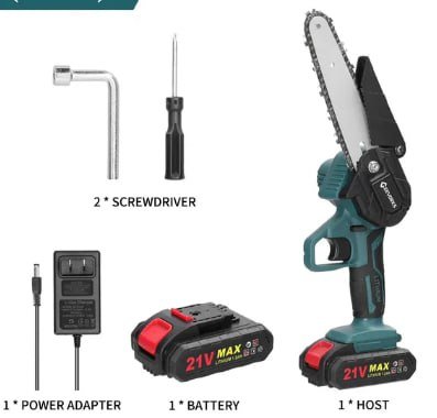 Increíble oferta: ¡Lleva a casa la última mini motosierra eléctrica inalámbrica con batería!