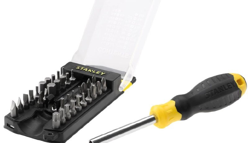 ¡Agarra ya este destornillador Stanley con 34 piezas antes de que se agote a precio mínimo!
