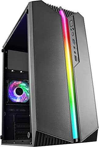 ¡Oferta única! Caja de PC Mars Gaming Micro ATX con iluminación ARGB 12 modos ¡No lo dejes escapar!