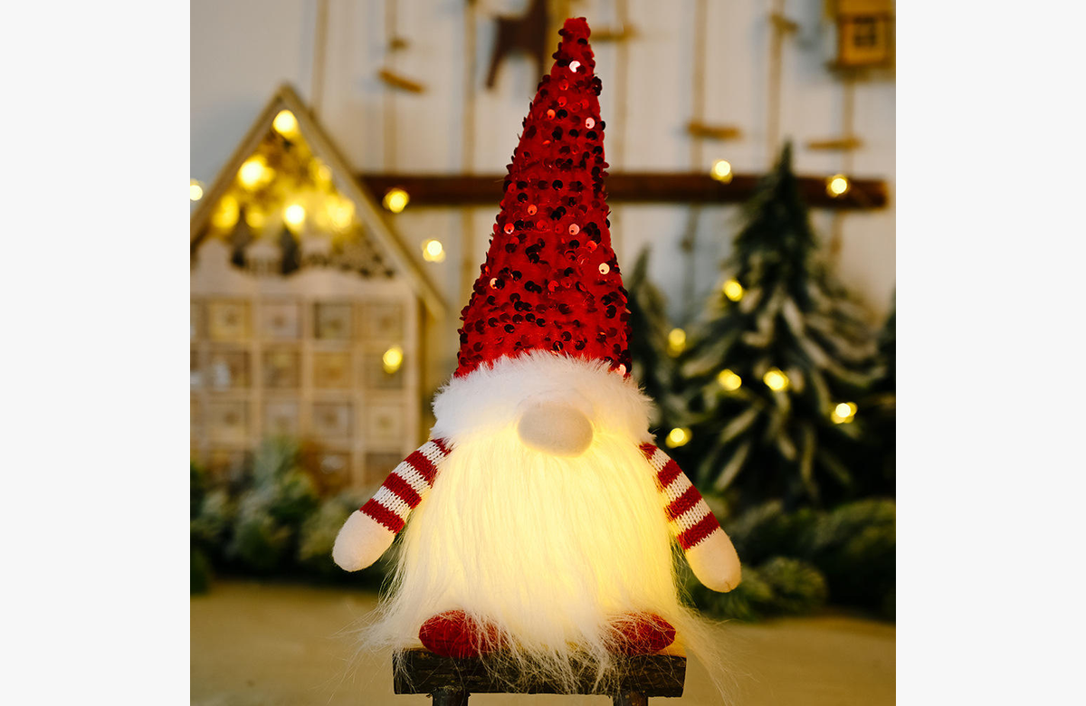 ¡Ilumina tu Navidad con este adorable Muñeco de elfo de 30cm!