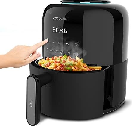 ¡Ahorra tiempo y disfruta de comidas saludables con la freidora de aire Cecotec de 2,5L y 1200W de potencia!