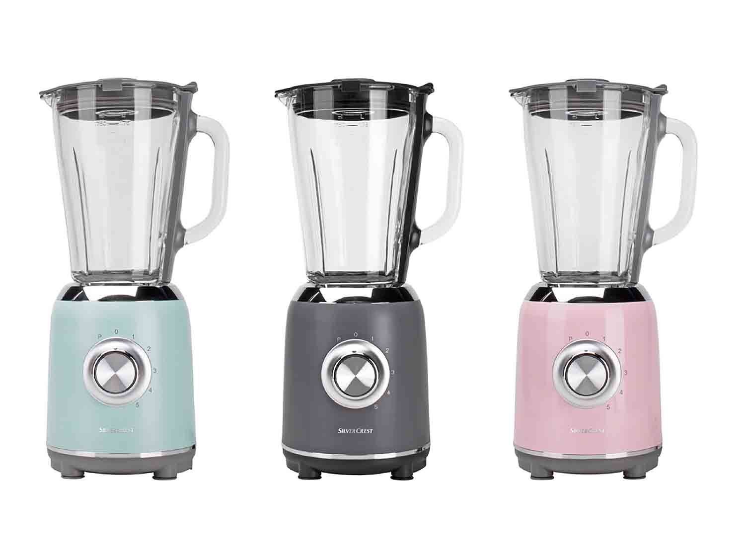 Potencia y estilo en tu cocina: disfruta de la mejor batidora de vaso con 600W y vaso de vidrio de 1,75L