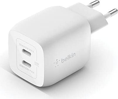 Llévate ya el cargador rápido de 45W Belkin de doble puerto USB C con la mejor oferta Prime