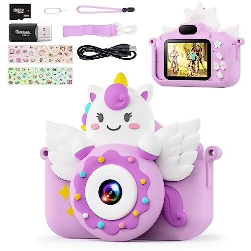 Aprovecha el descuento web y captura mágicos recuerdos con la cámara fotográfica infantil de unicornio