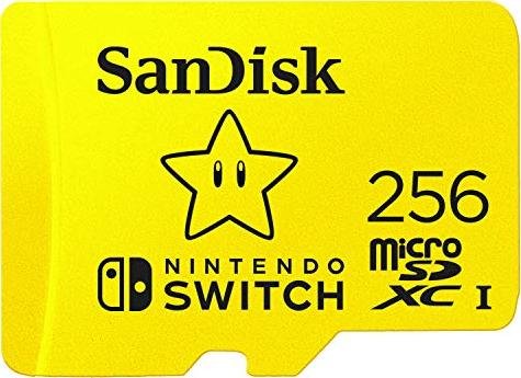 ¡Aumenta el rendimiento de tu Nintendo Switch con esta tarjeta de memoria Sandisk de 256GB!