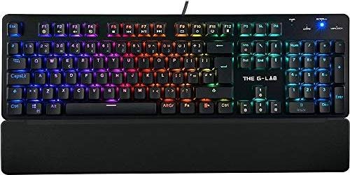 ¡Potencia tu juego al máximo con el teclado mecánico The G Lab! Aprovecha esta increíble oferta con RGB y Anti Ghosting