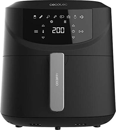 ¡Increíble oferta! Ahorra tiempo y dinero con la Cecotec Cecofry Absolute: ¡7,6L de capacidad y 2000W!