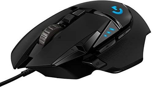 ¡Aprovecha el mejor descuento en el ratón gaming Logitech G502 Hero con funciones personalizables y memoria integrada!