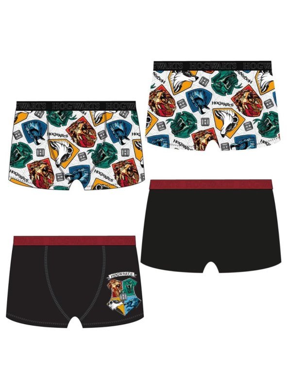 ¡Mágicos y cómodos! Descubre el pack de 2 bóxers de algodón para hombre con el encanto de Harry Potter.