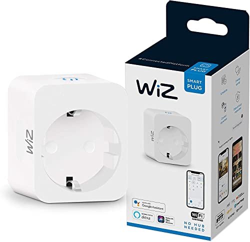 ¡Ahorra con el Precio Prime en este enchufe inteligente wifi de Wiz con tecnología SpaceSense!