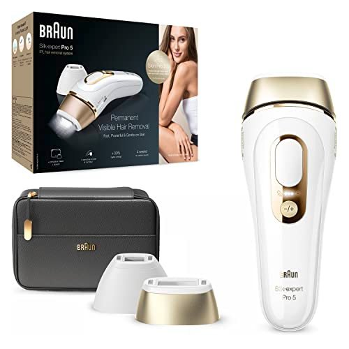 ¡Aprovecha el mejor precio para la depiladora IPL Braun Expert Pro 5 con cabezal de precisión y funda rígida!