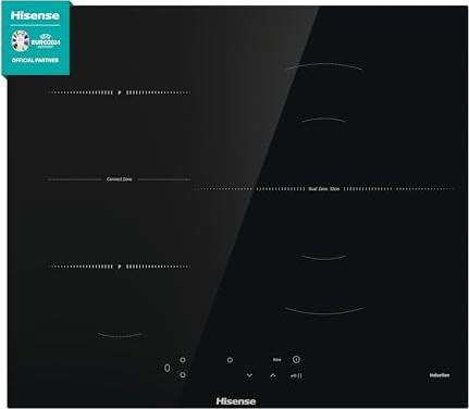 ¡Oferta exclusiva! Placa de inducción Hisense de 3 zonas con bloqueo infantil y foco gigante ¡Ahorra ahora!
