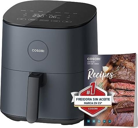 ¡Vuelve el irresistible precio de la Cosori de 4,7L! ¡No te quedes sin los 9 modos de uso y la pantalla táctil!