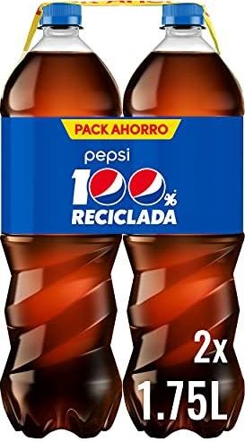 ¡Aprovecha el precio mínimo y envío Prime gratis para el pack duplo de Pepsi 1,75L!