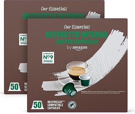 ¡Aprovecha la oferta Prime en cápsulas de café Ristretto Intenso para Nespresso!