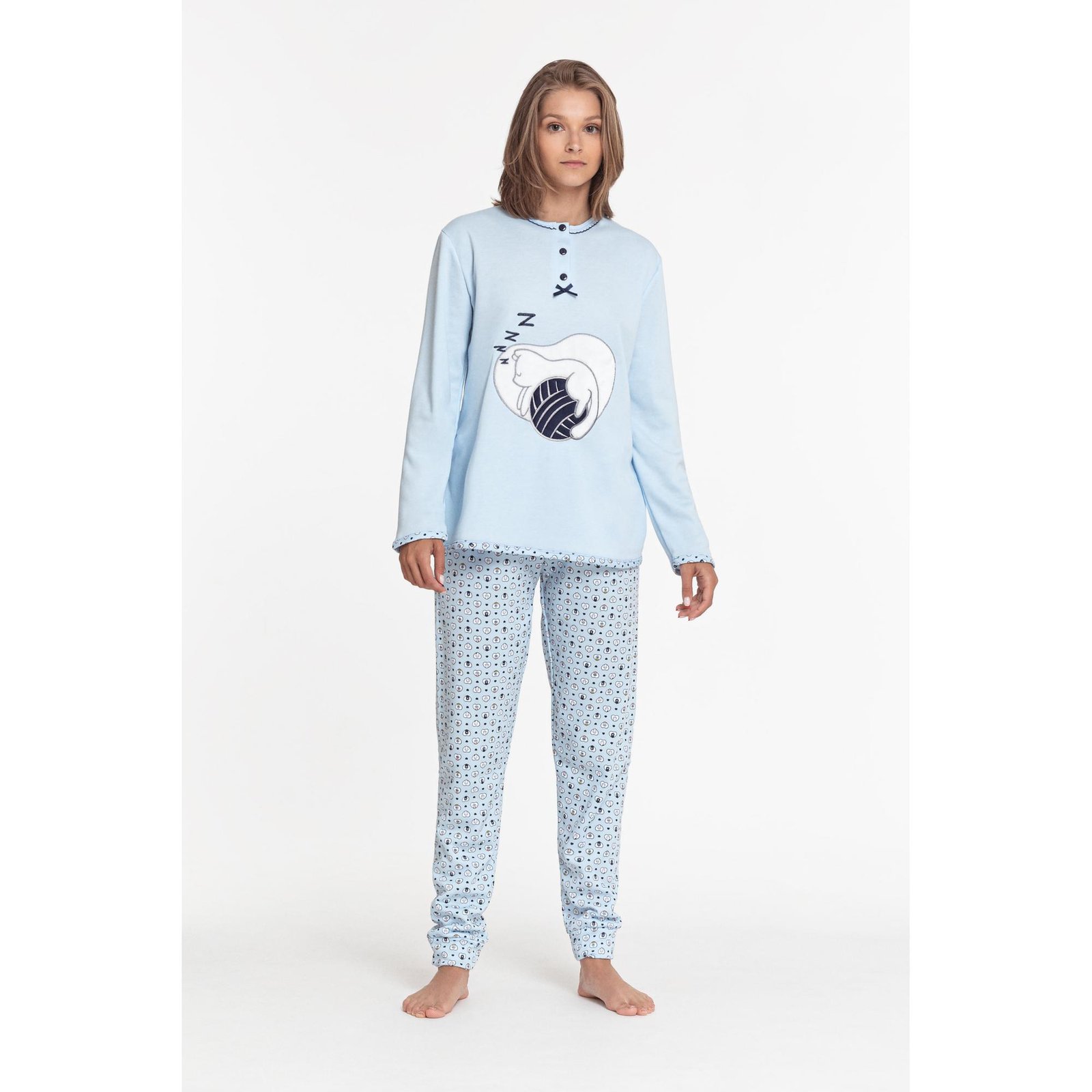 Consigue la comodidad absoluta con este pijama de algodón para mujer al precio más bajo