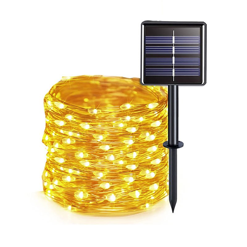 ¡Ahorra al máximo con la Guirnalda de luces LED solares para exteriores!