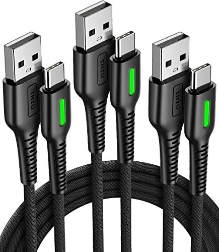¡Cómpralo ya! Increíble oferta en pack de 3 cables de carga rápida USB C: 0,5m, 1m y 3m