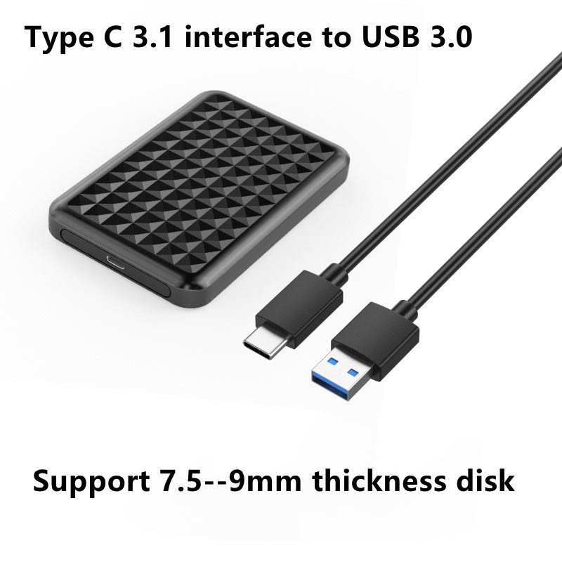 Aprovecha el precio mínimo en esta carcasa de plástico para disco duro de 2,5 pulgadas