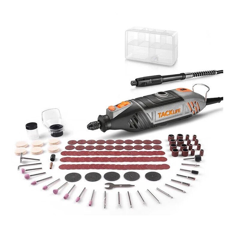 ¡No encontrarás un precio más bajo en esta increíble herramienta rotativa Tacklife de hasta 35.000rpm, con kit completo de accesorios!