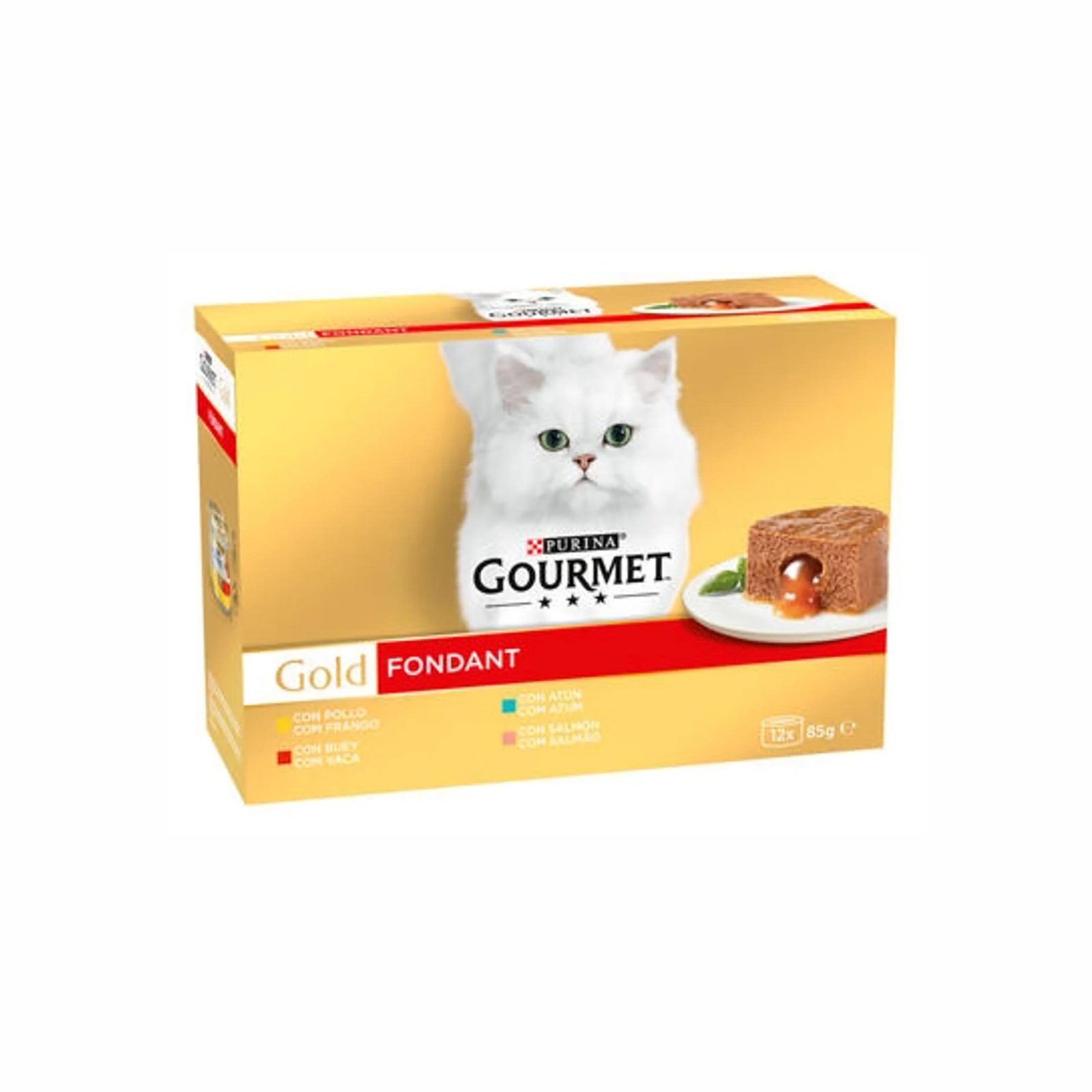 ¡Renueva la despensa de tu minino con un precio irresistible en el pack de 12 latitas de Purina Gourmet para gatos!