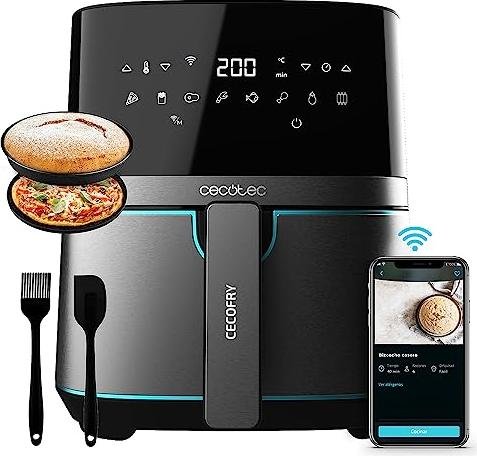 ¡Aprovecha la oferta única en la Cecotec Cecofry de 5,5L con WiFi y 1700W!