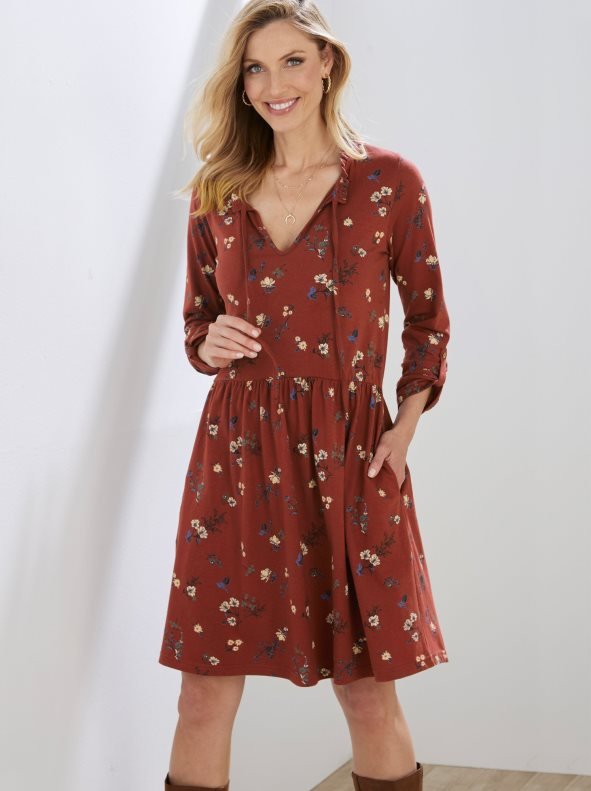 ¡Últimas unidades! Consigue este exclusivo vestido de manga larga con un increíble descuento