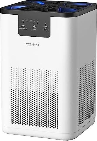 ¡Descuento excepcional en el purificador de aire con filtro Hepa y 3 etapas de filtración!