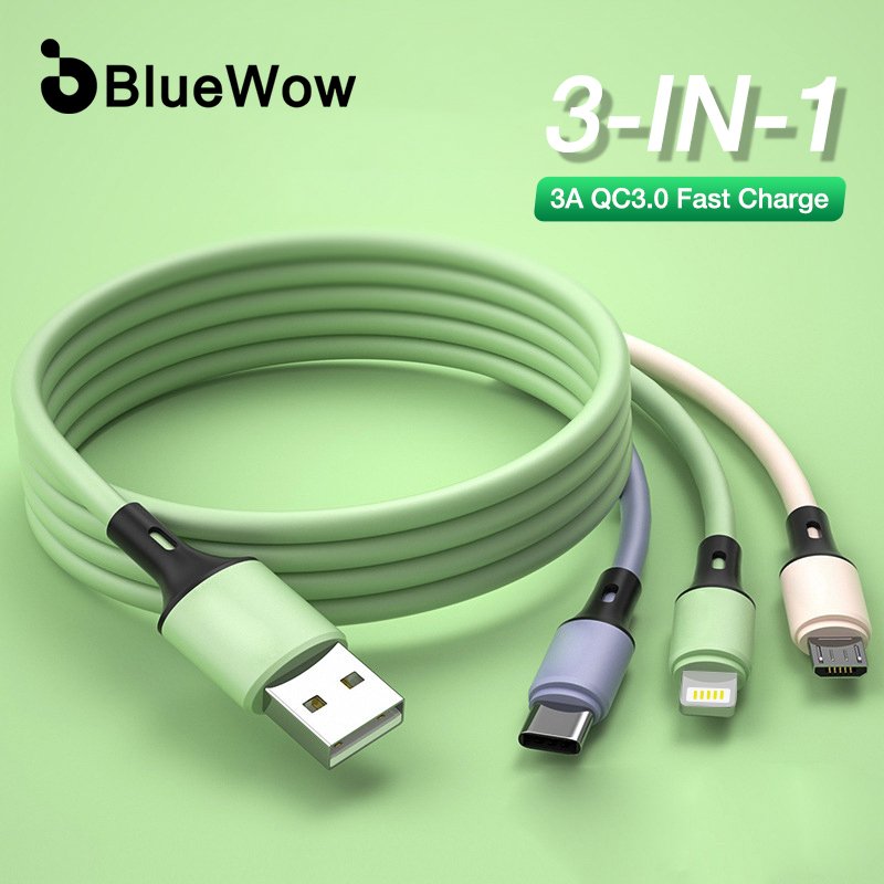 ¡Aprovecha la oferta del día y llévate el cable de carga rápida 3 en 1 a precio de regalo!