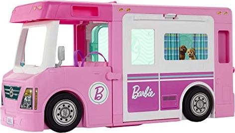 ¡Últimas unidades! Caravana 3 en 1 de Barbie ahora a un precio increíble