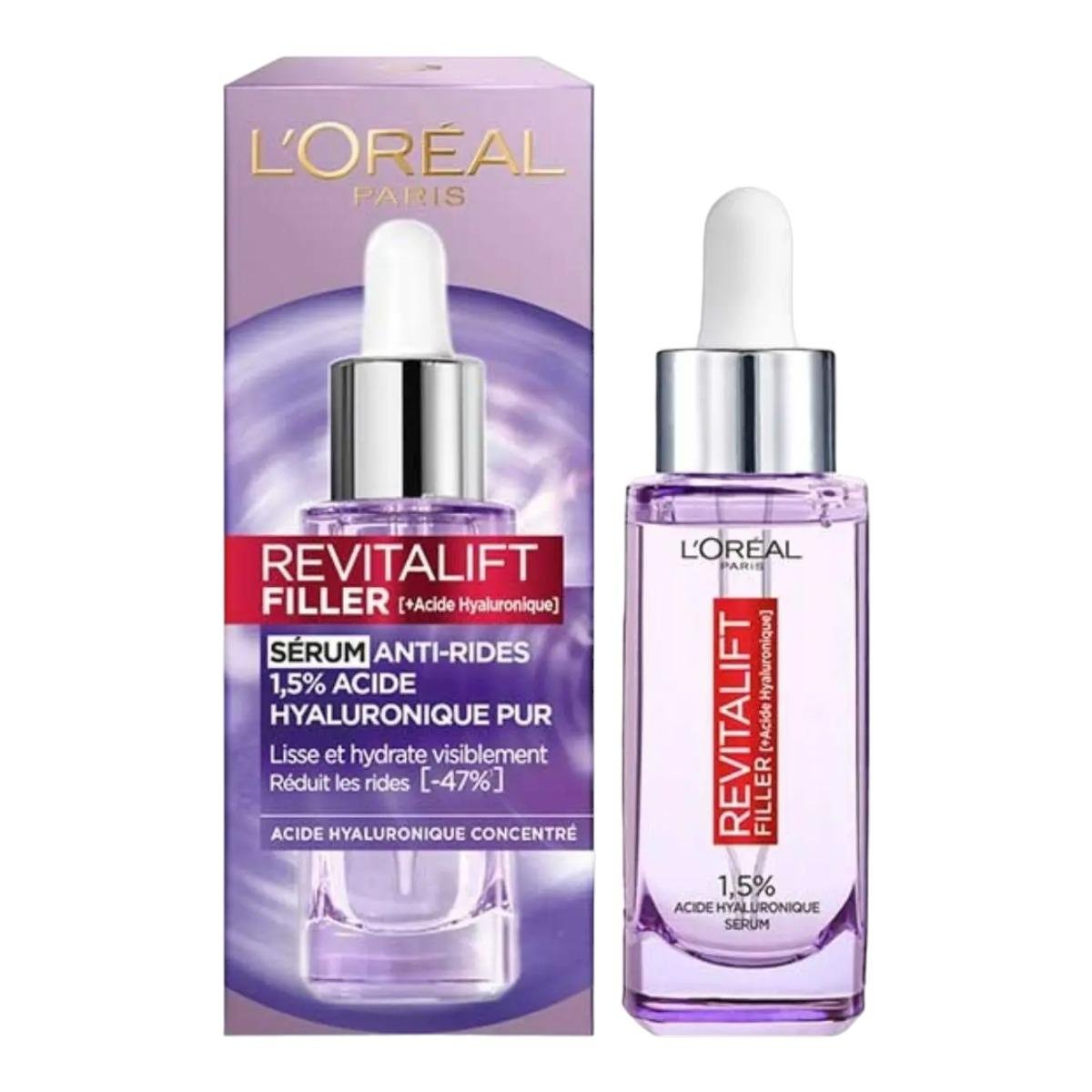 ¡Dale a tu piel el cuidado que se merece con el sérum de Ácido Hialurónico puro de L’Oreal Revitalift Filler!