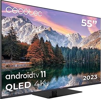 Aprovecha el increíble descuento en el televisor Cecotec QLED 4K de 55 UHD 4K con Android 11 ¡Una oferta que no puedes dejar pasar!