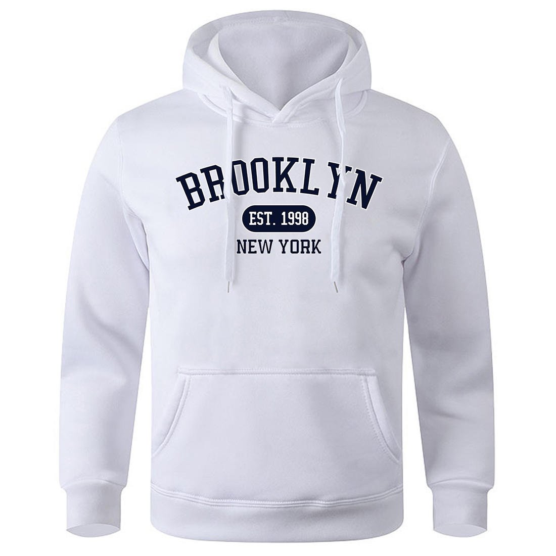 ¡Consigue ahora la sudadera con capucha para hombre de estilo básico a un precio irresistible!