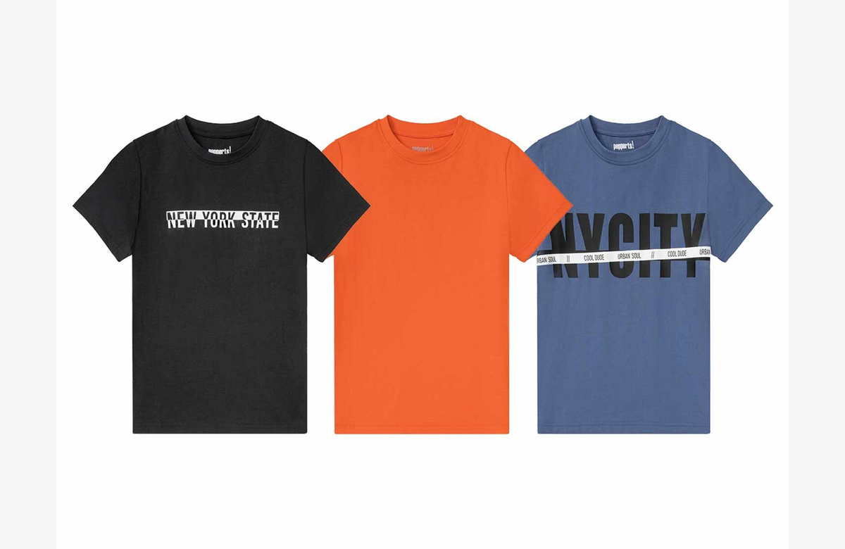 ¡Aprovecha esta oferta única! Pack de 3 camisetas júnior al precio más bajo