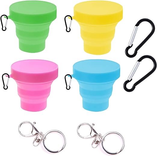 Aprovecha el descuento y lleva la comodidad contigo con estos vasos plegables