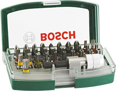 ¡Aprovecha el precio más bajo en el set de 32 puntas de atornillar Bosch!