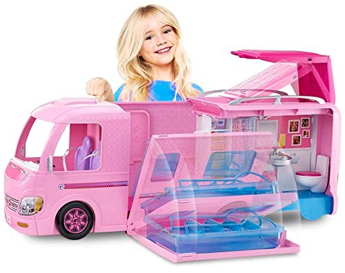 ¡No te quedes sin la increíble Supercaravana de Barbie con accesorios a un precio irresistible!